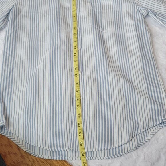 American Eagle Outfitters Blue Striped Button Down, Men's Small, Like Ne… - Picture 5 of 7